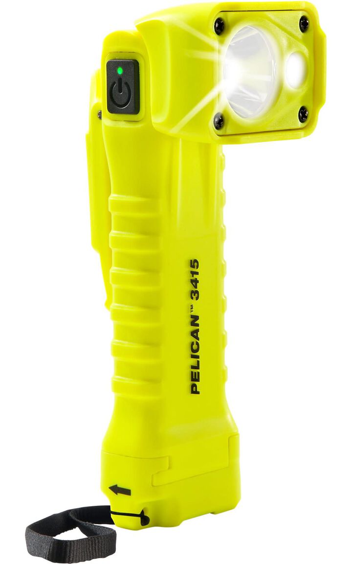 Pelican 3415M Hi-Viz Yellow 336 Lumens Battery Powered LED Flashlight