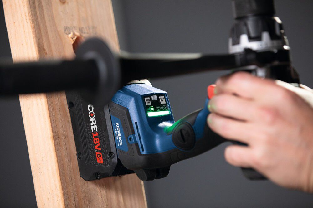 Bosch 18V 2-Tool Combo Kit - Impact Driver, 1/2-Inch Hammer Drill/Driver, 1 CORE18V 8Ah Battery, 1 CORE18V 4Ah Compact Battery, large image number 13