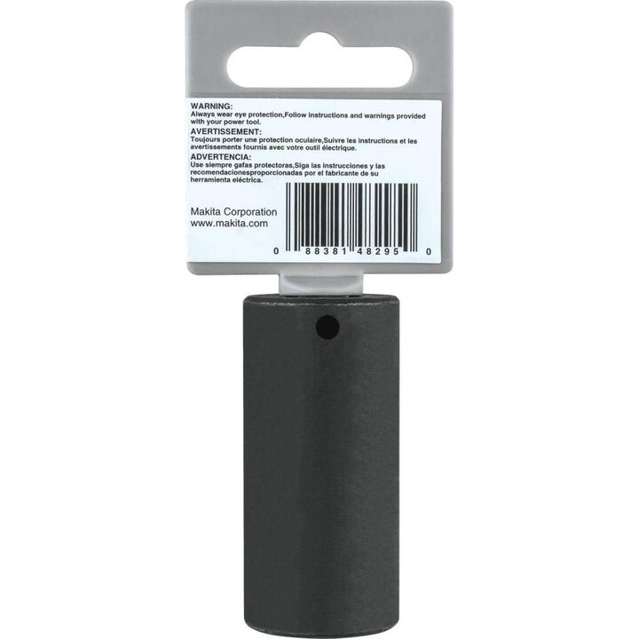 Makita 13/16in Deep Well SAE Impact Socket, 3/8in Drive, large image number 2