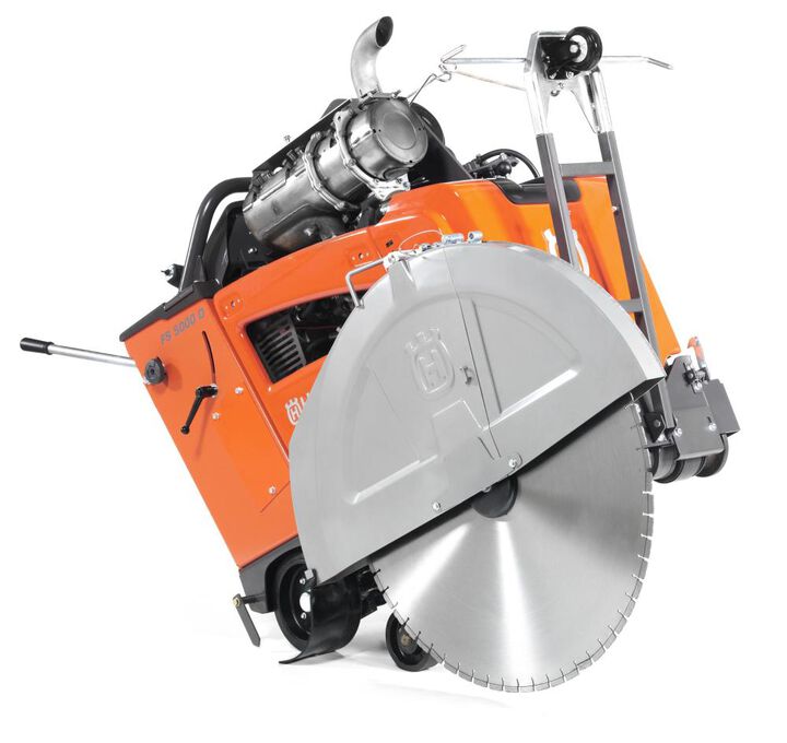 Husqvarna Construction FS 5000 D 48 HP T4 36 Inch 3 Speed Electric Blade Clutch Floor Saw Body Only