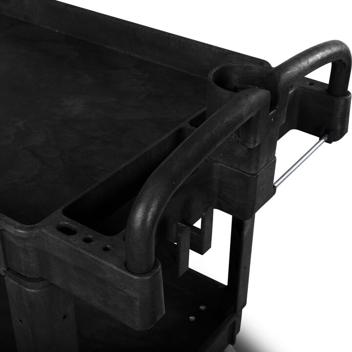 Toter Material Handling Utility Cart with Lipped Top and Ergo Handle, large image number 6