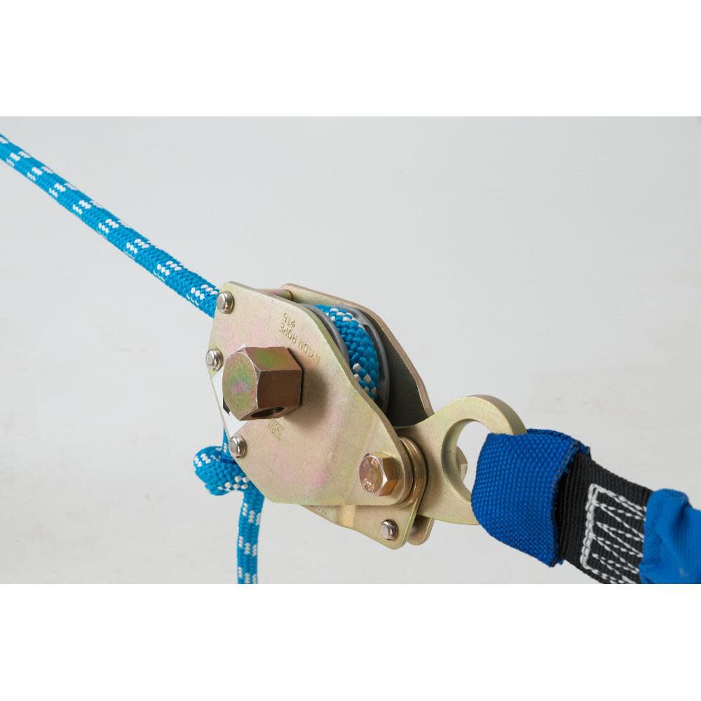 Werner L100060 60 ft 2-Man Rope Horizontal Lifeline System Cross-Arm Strap, large image number 2