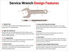 Tekton Service Wrench Set with Modular Organizers 20 Piece 19 - 38 mm, small image number 5