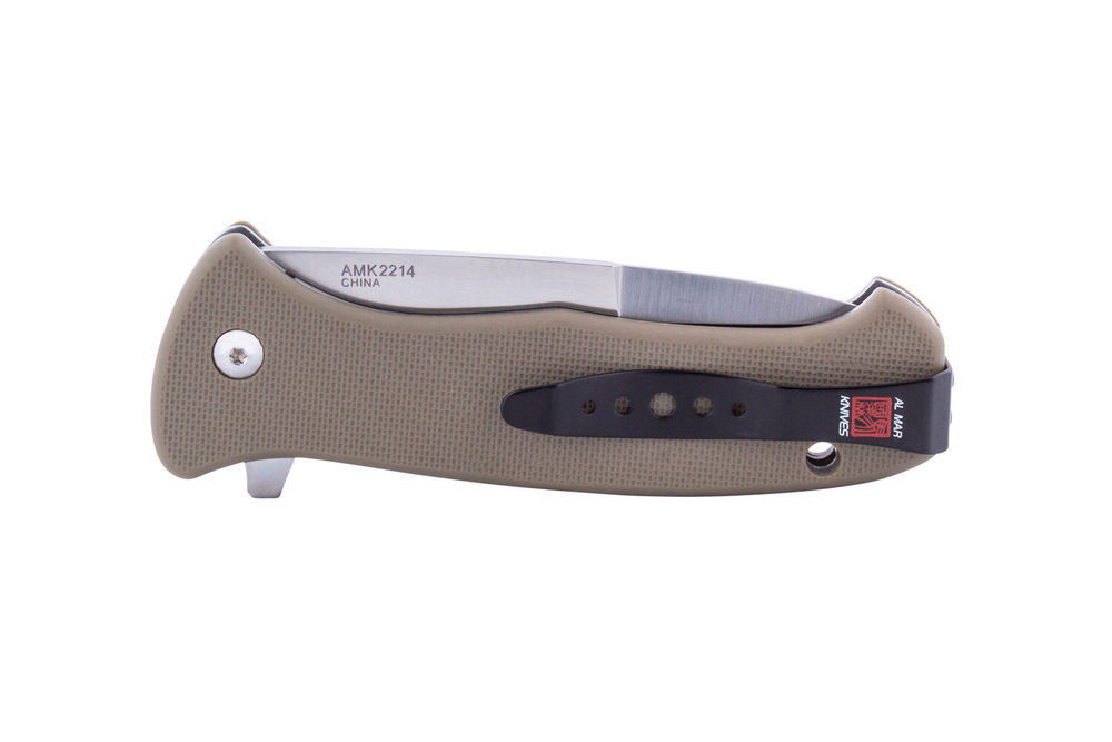 AL MAR Knives SERE 2020 3.6in Folding Knife, Green, large image number 3