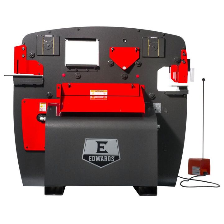 Edwards 65 Ton Ironworker 3 Phase 230v with PowerLink System, large image number 2