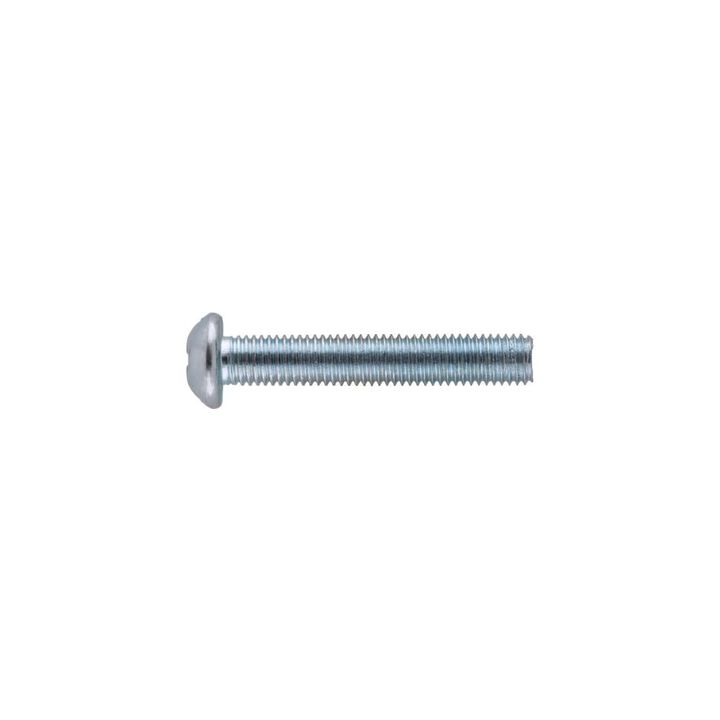 Hillman #10-24 x 3in Zinc Round Head Combination Machine Screw 100pk, large image number 1