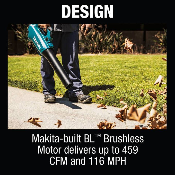 Makita 18V LXT Lithium-Ion Brushless Cordless Blower (Bare Tool), large image number 8