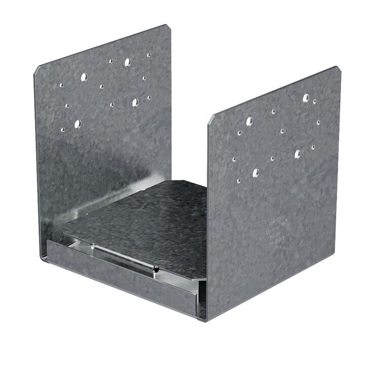 Simpson Strong-Tie 12/14 Gauge 8 x 8 ZMAX Coating ABU Adjustable Post Base, large image number 0