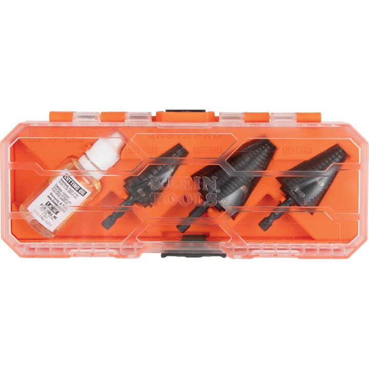 Klein Tools Quick Release Step Bit Set 3pc, large image number 10