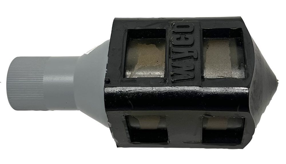 Wyco 2-1/2in Polyurethane Coated Vibrator Head, large image number 1