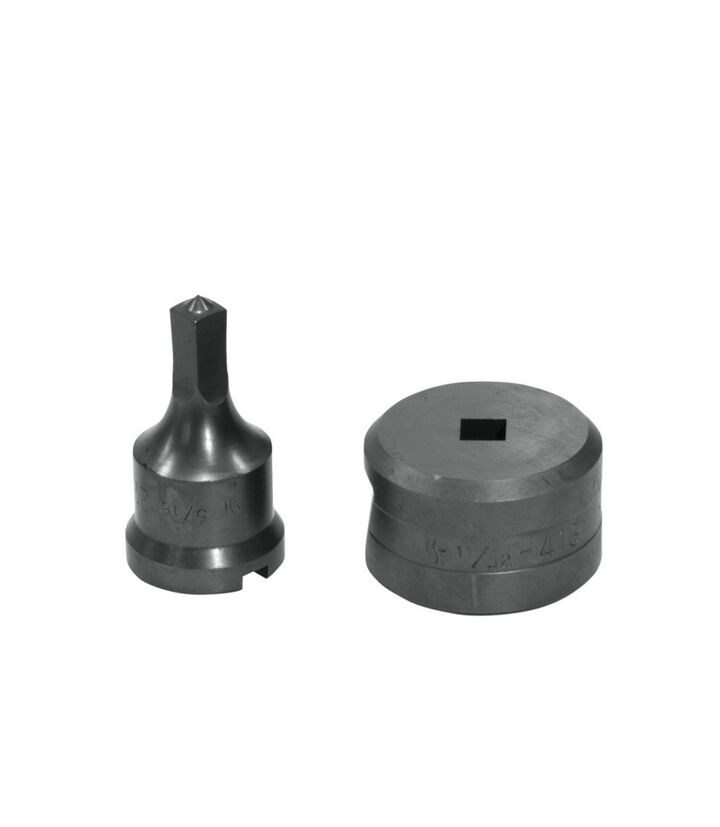Edwards 5/16 Inch Punch x 11/32 Inch Die Square Punch & Die Set, large image number 0