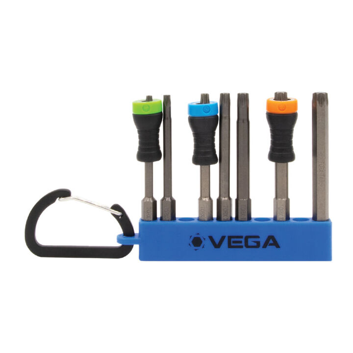 Vega Magnetic Collar Torx Carabiner 7pc