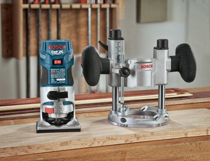Bosch Plunge Base for PR20EVS and PR10E Colt Palm Router Motor, large image number 7