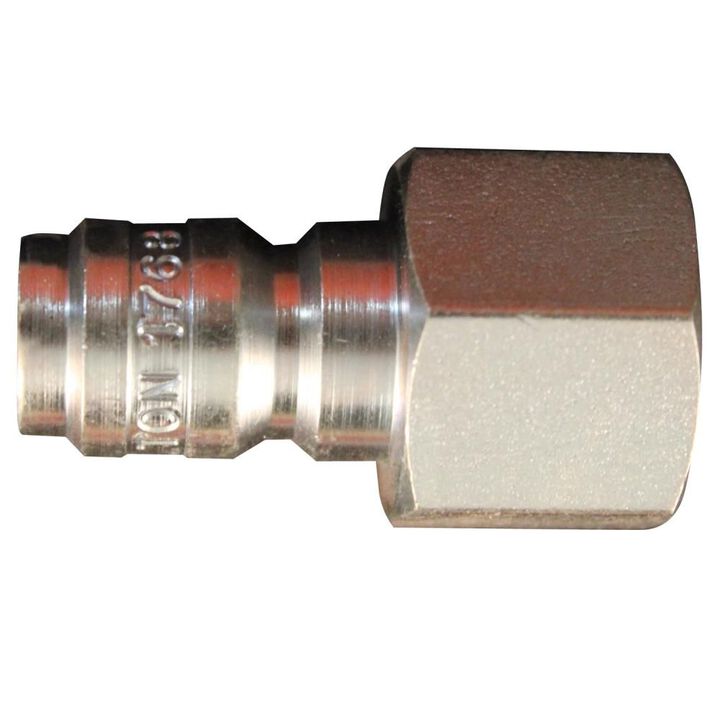 Milton Straight Through Plug 3/8 In. FNPT High Pressure
