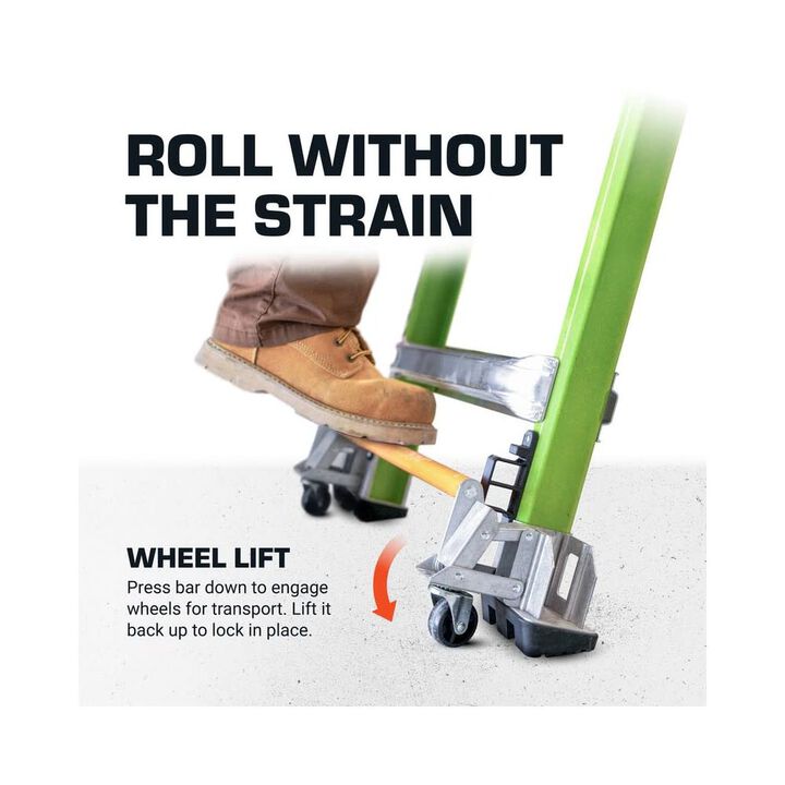 Little Giant Safety Adjustable Fortress 3-6 Ft Standard Grade ANSI IAA Step Ladder, large image number 5