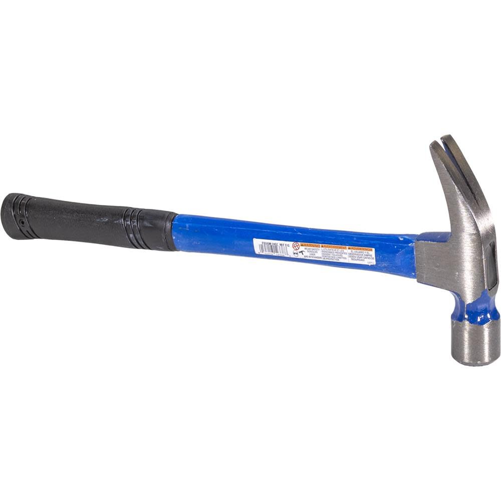 Vaughan FS505M 24 Oz Nail Trim Hammers with Fiberglass Handle, large image number 2
