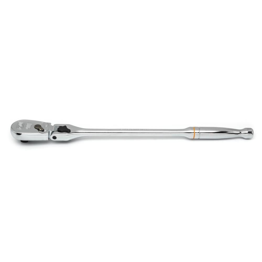 GEARWRENCH 1/2in Drive 90-Tooth Locking Flex Head Teardrop Ratchet 17in, large image number 3
