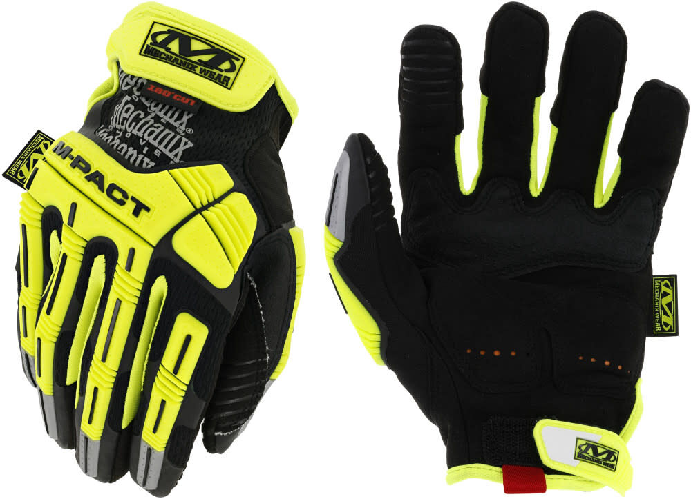 Mechanix Wear Hi-Viz M-Pact D5 Gloves Medium, large image number 1