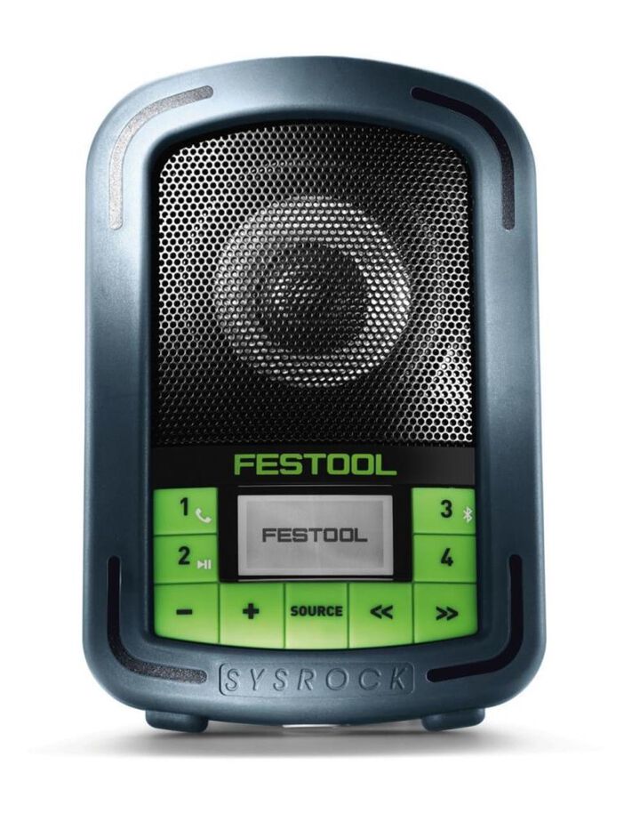 Festool BR10 SYSROCK Jobsite Bluetooth Radio (Bare Tool)