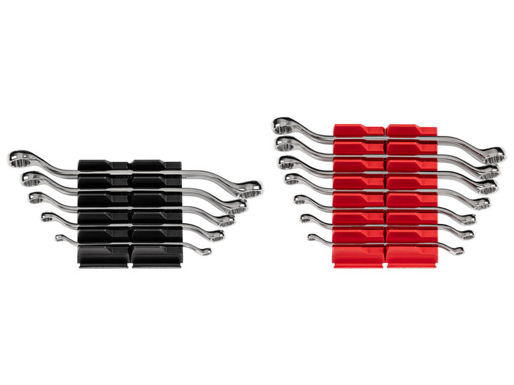 Tekton 45-Deg Offset Box End Wrench Set, (1/4-13/16 Inch, 6-19 mm)