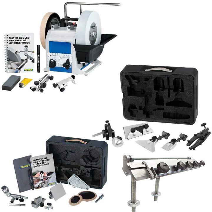 Tormek T-8 Ultimate Woodturners Kit Planer Blade Attachment Bundle