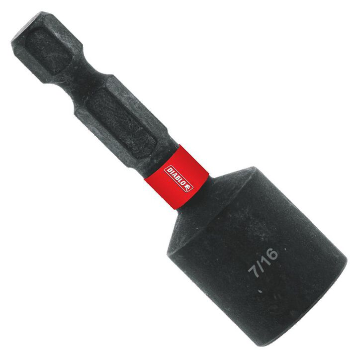 Diablo Tools 7/16in x 1-7/8in Magnetic Nut Setter