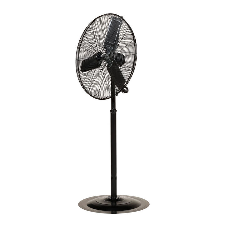 TPI Corporation 24in Commercial Oscillating Pedestal Mount Air Circulator