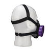 Forney Industries P100 High Efficiency Dual Cartridge Half Mask Respirator, small image number 6