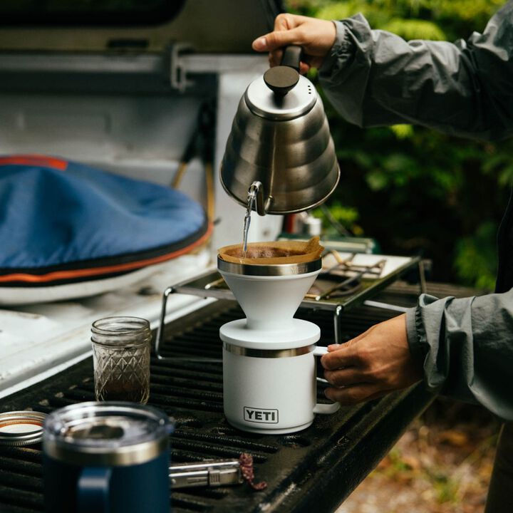 YETI Rambler 18/8 Stainless Steel Pour Over White, large image number 6