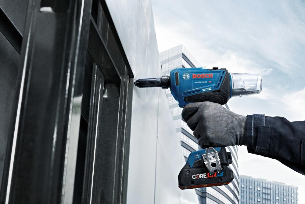Bosch 18V Connected Rivet Tool Kit with 2ct CORE18V 4Ah Advanced Power Batteries, large image number 5