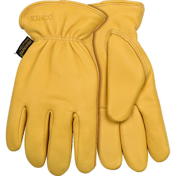 Kinco Mens Driver Gloves Gold XL