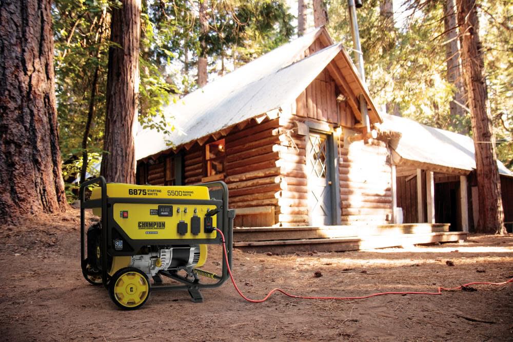 Champion Power Equipment 6875-Watt Gas Powered 49 State Portable Generator, large image number 10