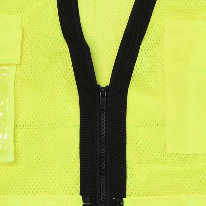Radians SV59Z Type R Class 2 Heavy Duty Mesh/Solid Surveyor Safety Vest Hi-Vis 4X, large image number 1