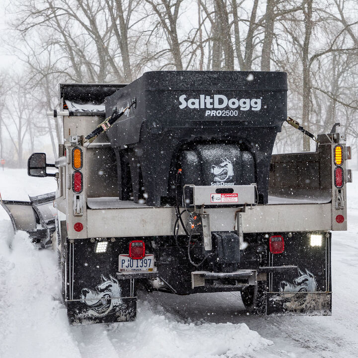Buyers Products Company SaltDogg PRO2500 Electric Poly Hopper Spreader with Auger, large image number 0