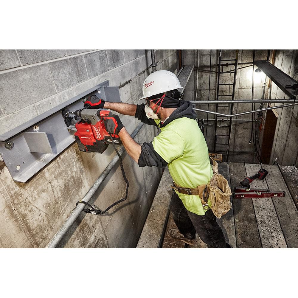 Milwaukee M18 FUEL Rotary Hammer 1inch SDS Plus with Dust Extractor Kit, large image number 5