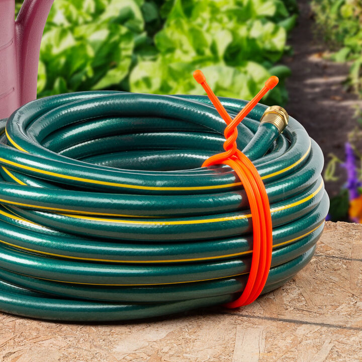 Nite Ize Gear Tie Reusable Rubber Twist Tie 64in Bright Orange, large image number 10