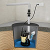 K2 Pumps Sump Pump 1/4 HP Cast Aluminum with Direct in Vertical Switch, small image number 5