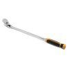 GEARWRENCH 1/2in Drive 90 Tooth Dual Material Locking Flex Head Teardrop Ratchet 24in, small image number 2