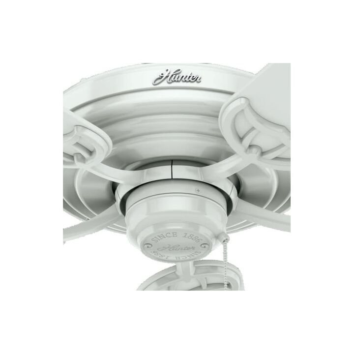 Hunter Fan Sea Air Ceiling Fan 52in Outdoor White White, large image number 1