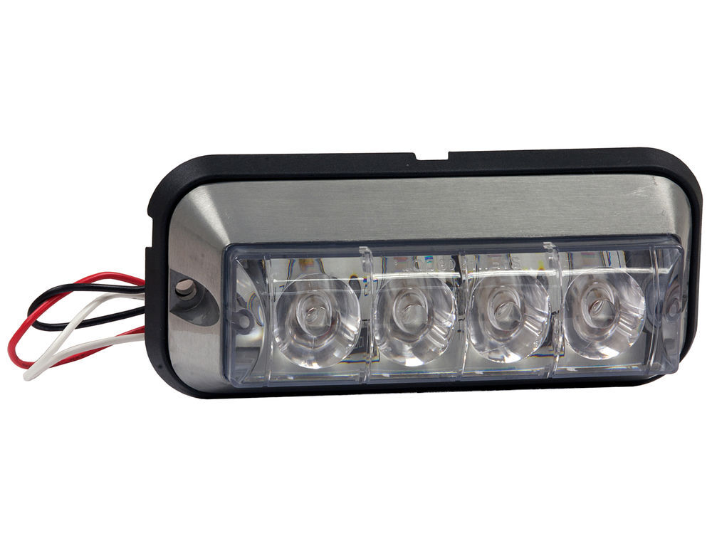 Buyers Products Company Amber Raised 5 Inch LED Strobe Light, large image number 4