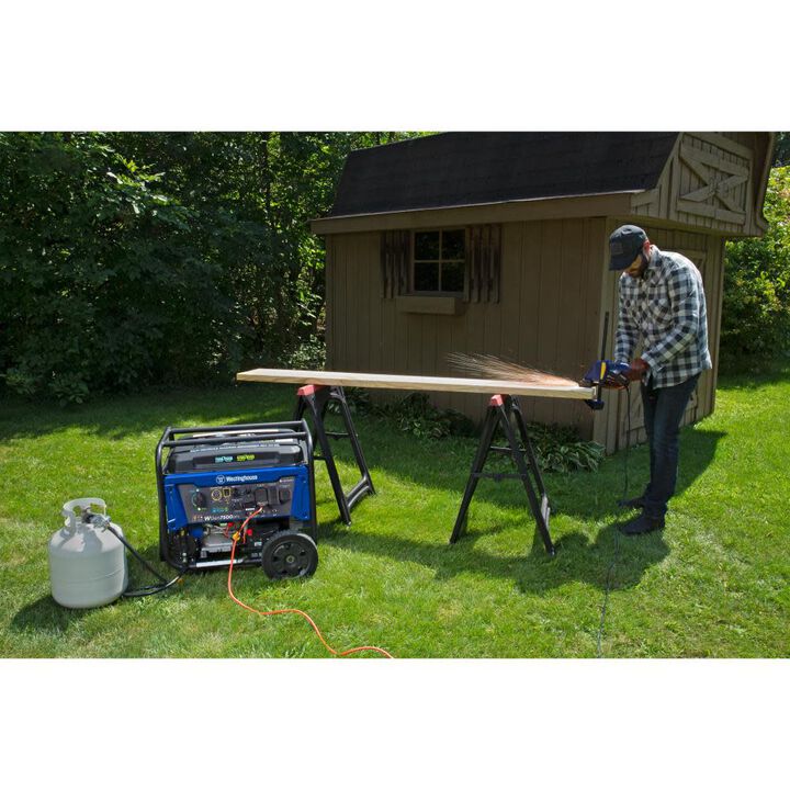 Westinghouse Outdoor Power 9,500 Watt Dual Fuel 49-State Portable Generator with CO Sensor, large image number 3