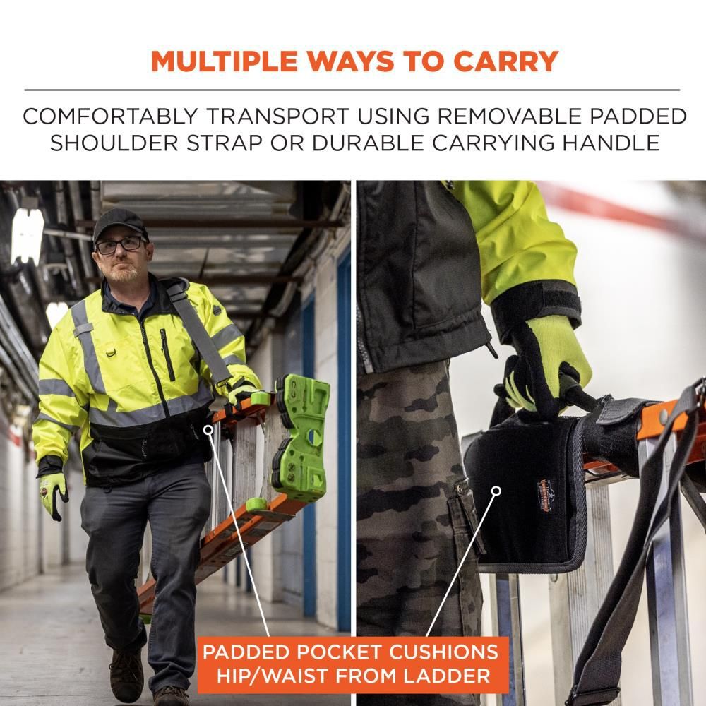 Ergodyne Arsenal 5300 Ladder Shoulder Li Fting Strap & Carrying Handle Black, large image number 3