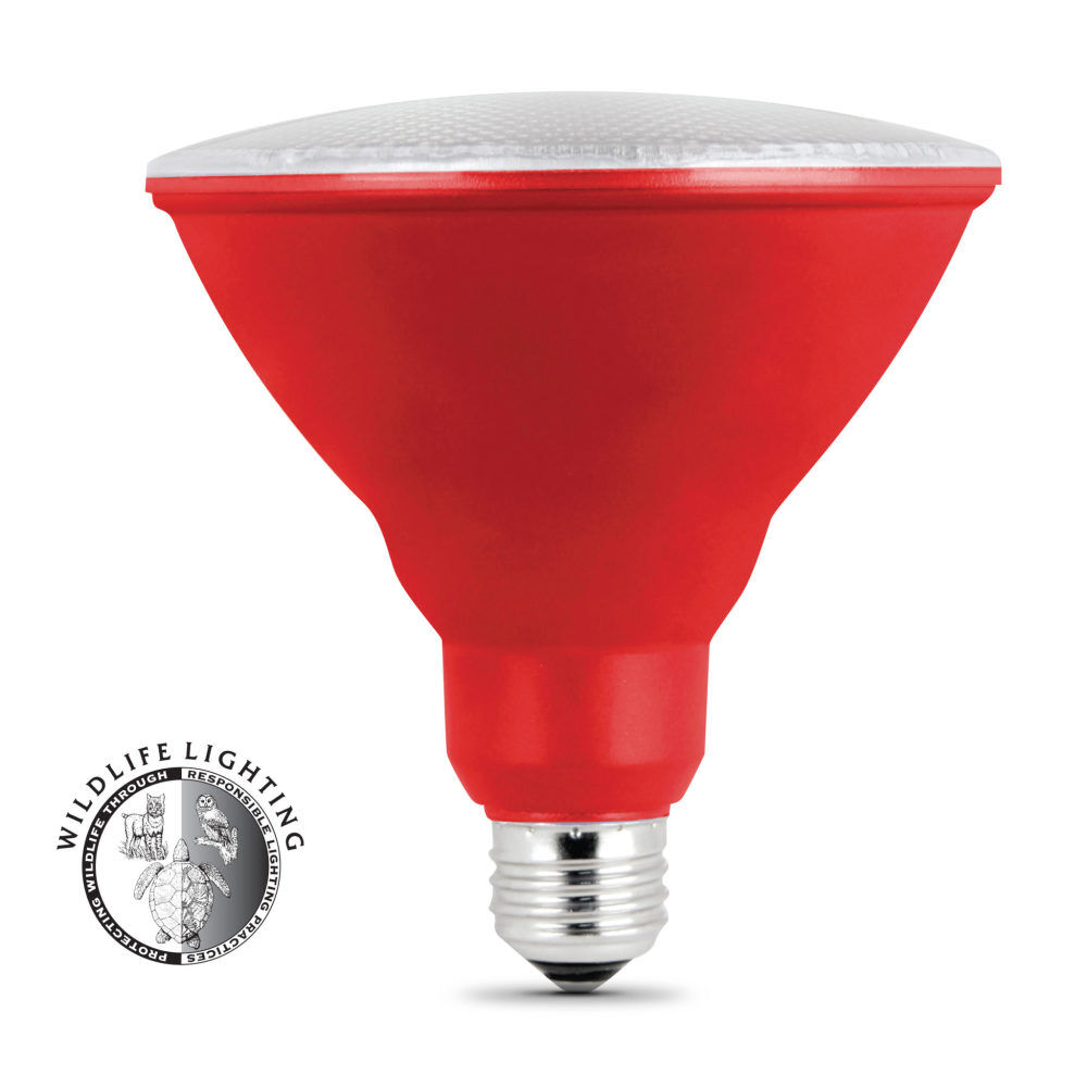 Feit Electric 120W PAR38 Red Holiday & Party LED Bulb 1pk, large image number 1