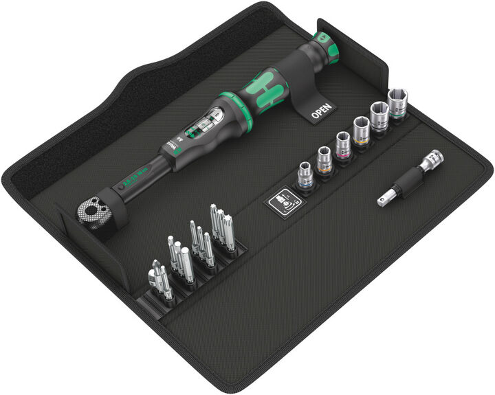 Wera Tools 2.5-25 Nm Click-Torque A 6 Wrench Set 1 20pc
