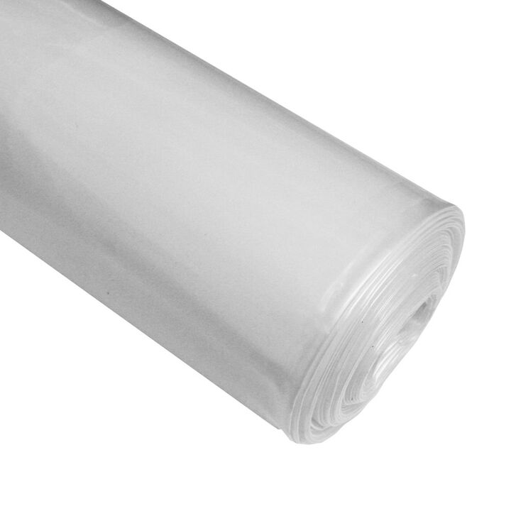 Grip Rite 16 Ft. x 100 Ft. x 6 Mil Medium Duty Clear Poly Sheeting
