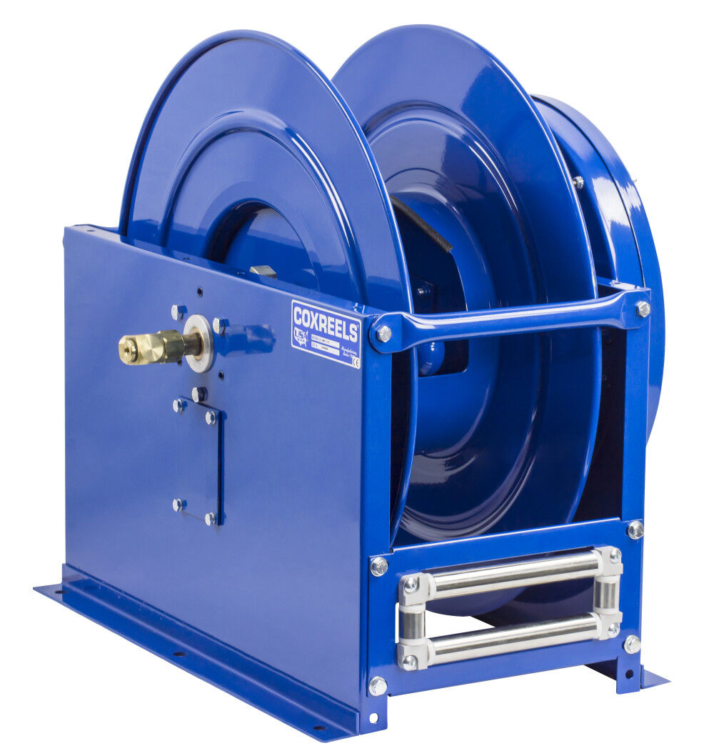 Coxreels Spring Driven Dual Hose Reel 3/8in x 50' 300PSI No Hose, large image number 1