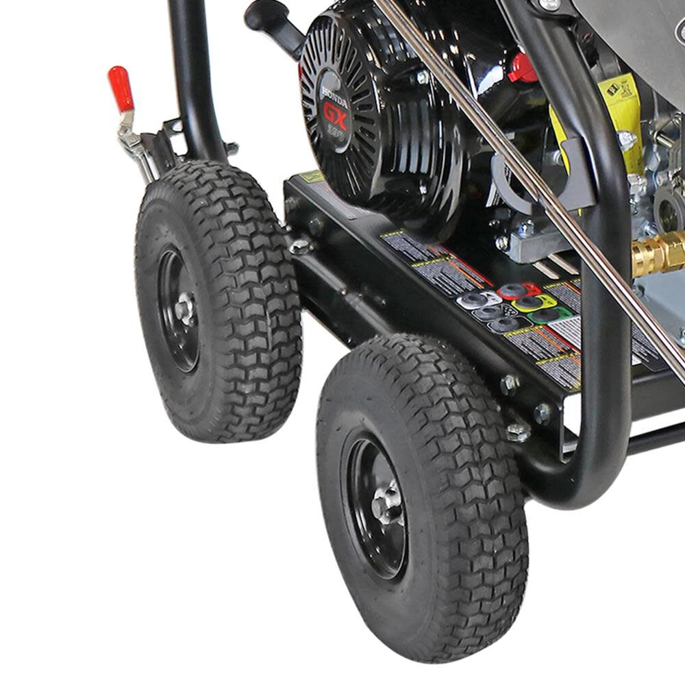 Simpson SuperPro Roll Cage 4400 PSI 4.0 GPM Gas Powered Cold Water Belt Drive Pressure Washer with 5 Spray Tips, large image number 8