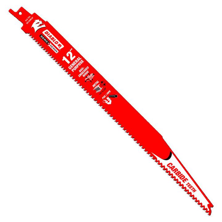 Diablo Tools 12in Demo Demon Carbide General Purpose Recip