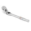 GEARWRENCH 1/4in Drive 90-Tooth Locking Flex Head Teardrop Ratchet 7in, small image number 2