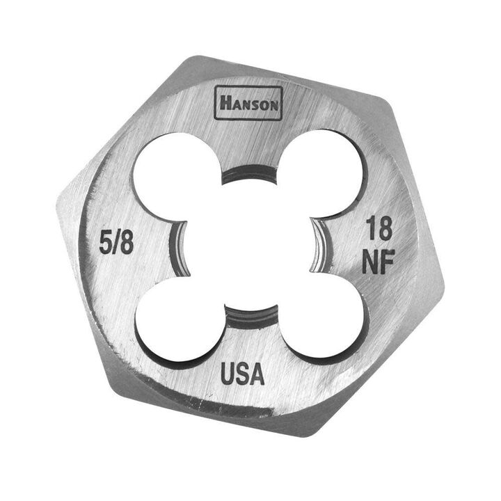 Irwin 5/8-18 x 1-7/16 In. NF Hex Machine Screw Die (HCS)